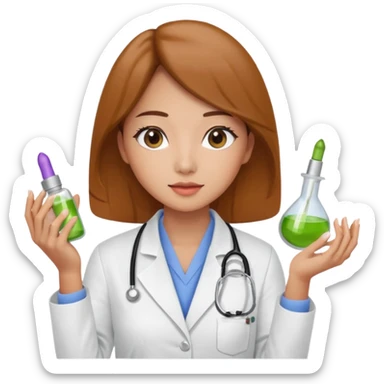 a korean marketing expert women in cosmetics industry, working in Oliveyoung sticker