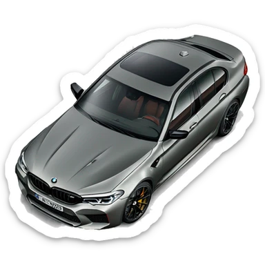 Bmw m5 cs sticker