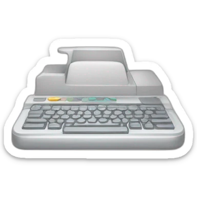 Estudo teclado  sticker