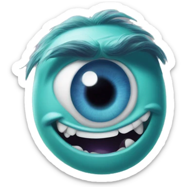 Monsters Inc one eye sticker