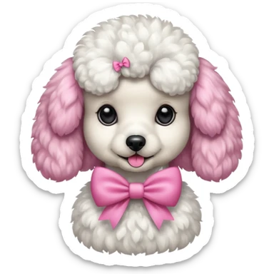 delta gamma poodle sticker