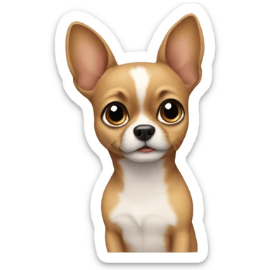 a chiuahuah sticker