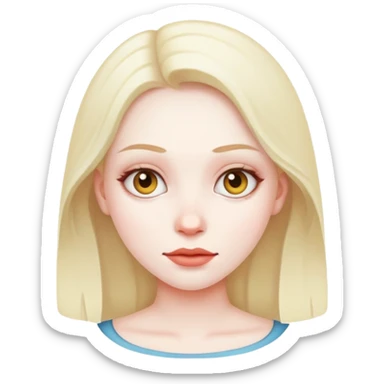 Invisible girl sticker