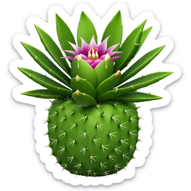 Orchid Cactus sticker