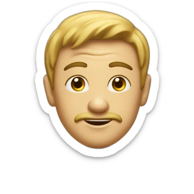 Skibidi toilet tv man sticker