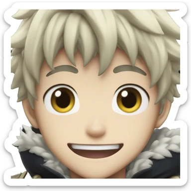 Asta black clover sticker