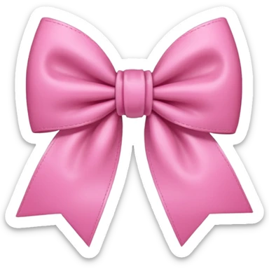 pink cute aesthetic bow no background sticker