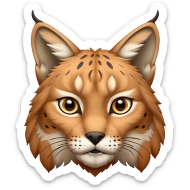 een lynx sticker