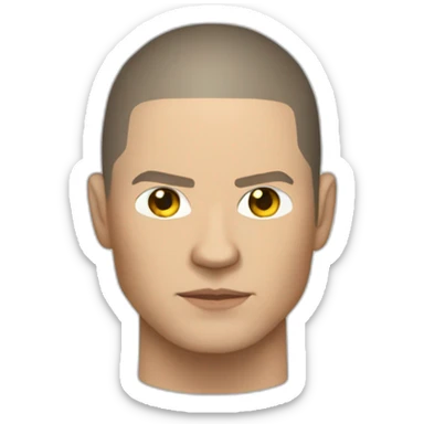 Michael scofield prison break sticker