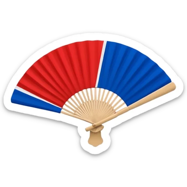 number onde hand fan nfl blue (#00A3E0) and red (#F9423A) sticker