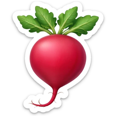 Radish sticker