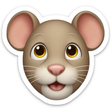 Jerry mouse sticker