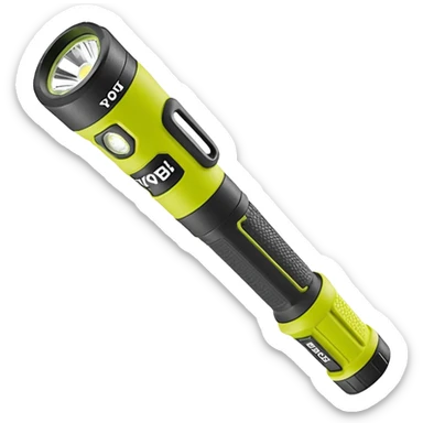 RYOBI P705 One+ - Linterna LED de iones de litio de 18 V, 130 lúmenes sticker