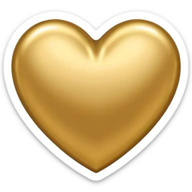 Classy heart sticker