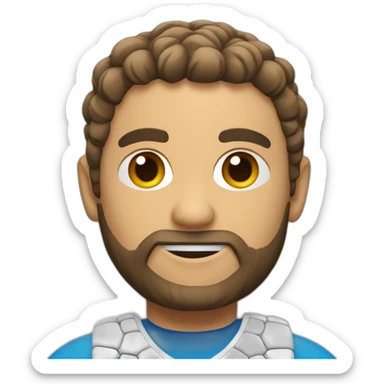 Jugador padel sticker