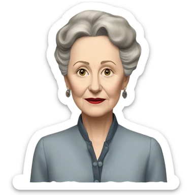 Vera Farmiga Lorraine Warren character sticker
