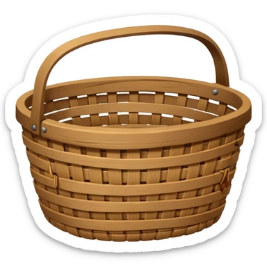 empty grain basket  sticker