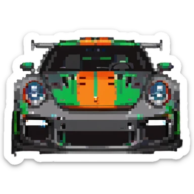 Porsche GT3 RS sticker