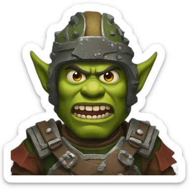 Russki ork sticker