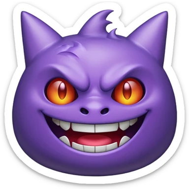 gengar sticker