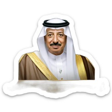 King Salman bin Abdulaziz Al Saud sticker
