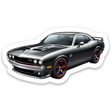 Hellcat car sticker