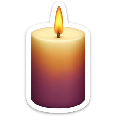 Candle sticker