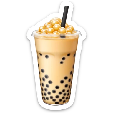 bubble tea sticker