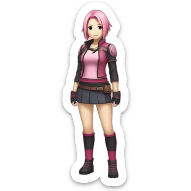 Sakura haruno full body sticker