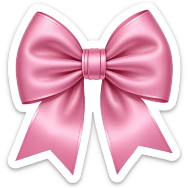 Noeud rose  sticker