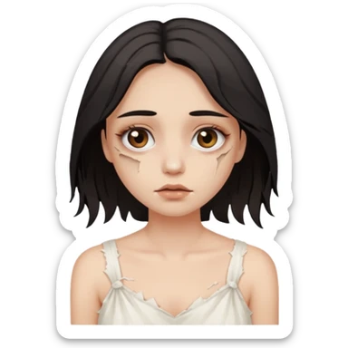 ami bolsi j ROJONI name dite horror type ekta wallpaper banaite sticker