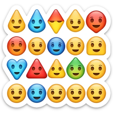 Random emoji sticker