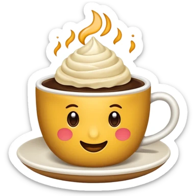 Sütlü kahve  sticker