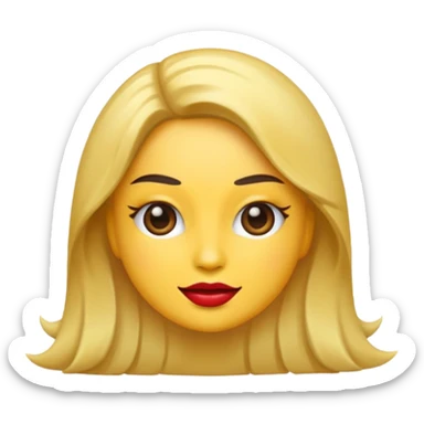 Diva emoji sticker