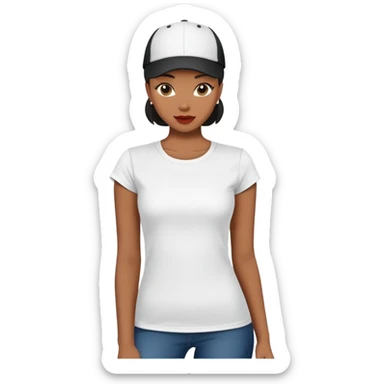 black women's t-shirt with round neck and short cap sleeves, fitted feminine cut, only the garment, isolated on white background, no model sticker