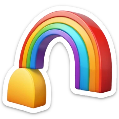 rainbow sticker