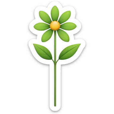 flowerstem sticker