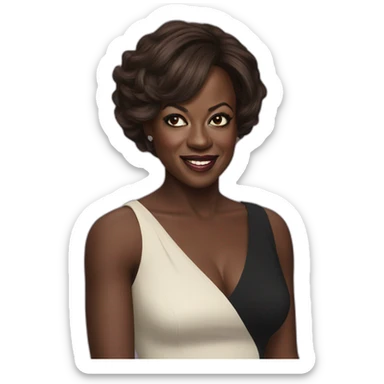 viola davis sticker