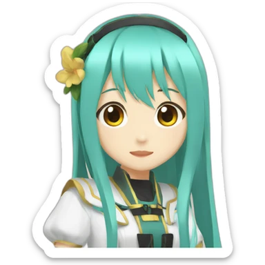 Miku nakano  sticker