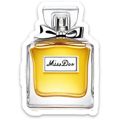 Miss Dior pefume  sticker