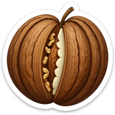 un cerneau de noix sticker