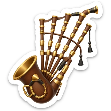 bagpipes sticker