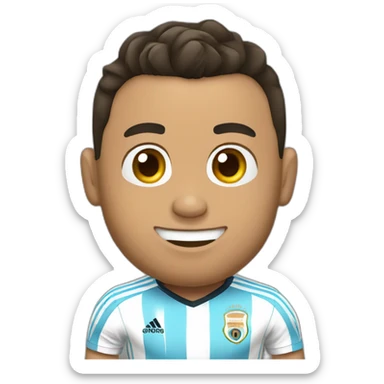 Ronaldo -argentine sticker