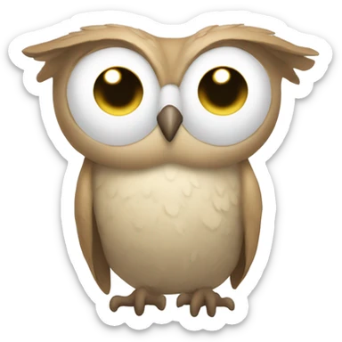 An OVO owl sticker