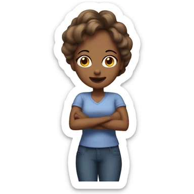 A pretty mom sticker