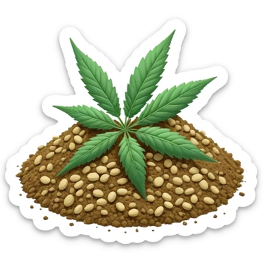 white color marijuana, no color sticker