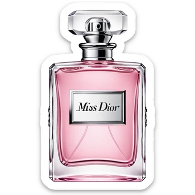 Miss Dior perfume  sticker