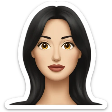 Monica bellucci sticker