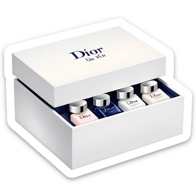 Dior skin care Kit sticker