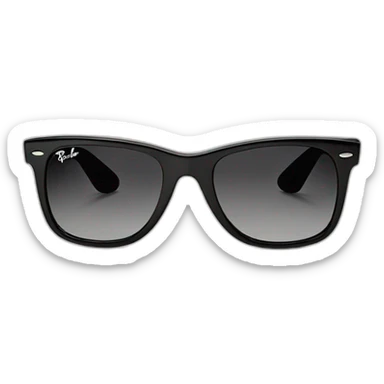 ray ban meta stories wayfarer sunglasses sticker